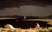 Martin Johnson Heade L'approche de l'orage Spain oil painting artist